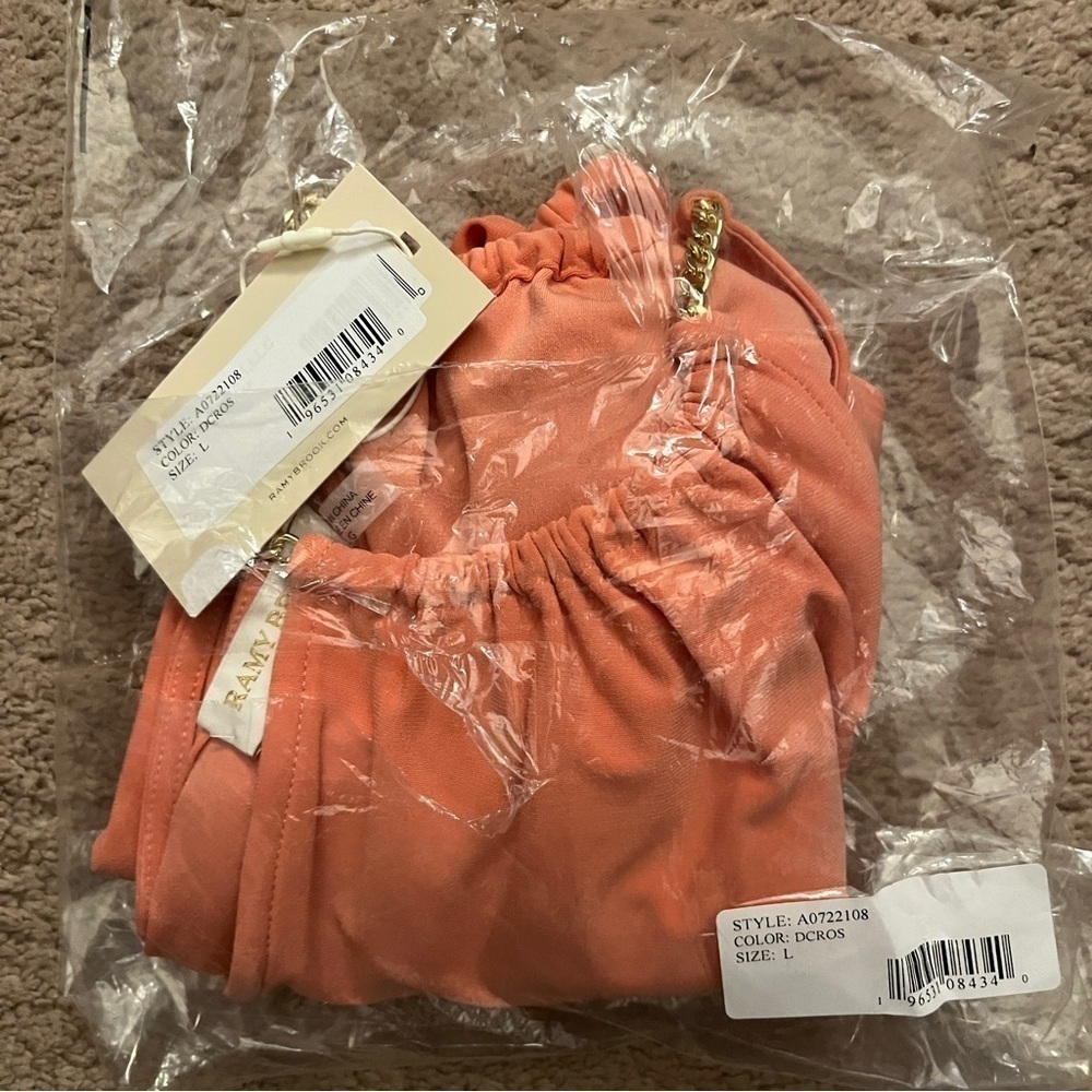 Ramy Brook Large Rosette Top In Deco Rose Nwt Msrp $275 — image 6 of 6